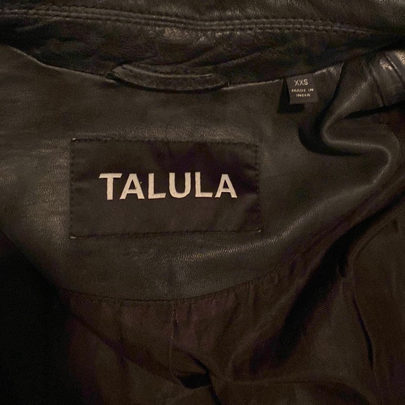 Aritzia Talula Hendrix Leather Biker Jacket - Picture 5 of 13